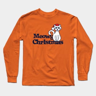 Meowy Christmas Long Sleeve T-Shirt